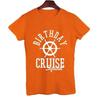T-shirt for Men Birthday Cruise Graphic Streetwear Casual Short Sleeves Tshirt Harajuku O Neck Tees Summer Unisex Clothing Tops
