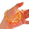 8Mm Autumn And Winter Retro Maillard High Quality Natural Citrine Bracelet Bracelet For Women