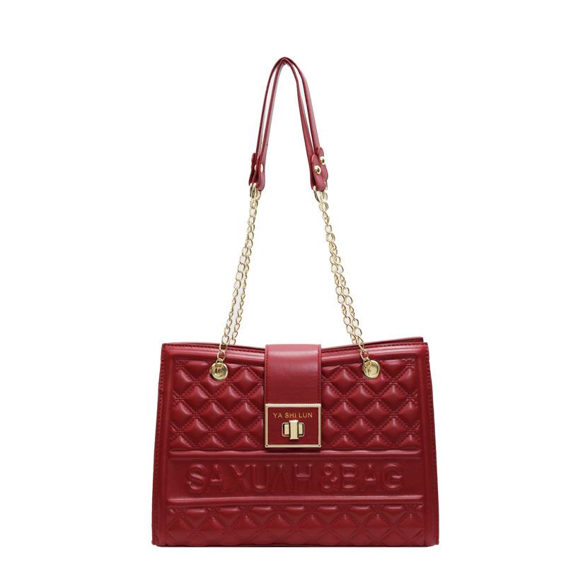 Fashion Large Capacity Bag Women's Chain Tote Bag Shoulder Bag