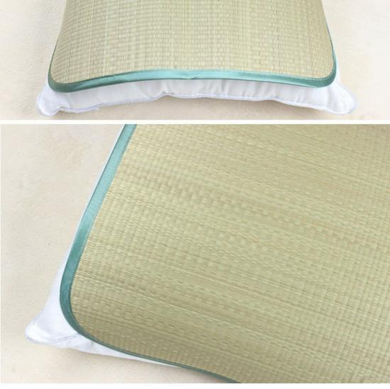 Orchid Grass Cooling Pillow Mat with Free Shipping - Summer Straw Mat, Pillowcase, and Cushion Tie Band