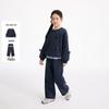 Girls' 3D Bow Sweatshirt & Wide-Leg Pants Set
