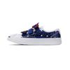 Converse Jack Purcell Low Top Kids' Skateboarding Shoes White Blue Children Aged 3 7 Years Old 366490C