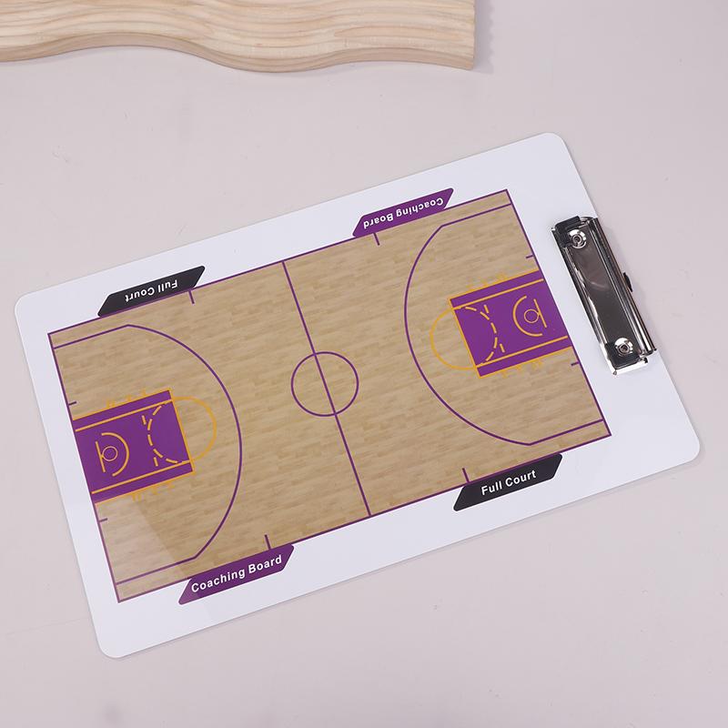 Basketball Coaching Boards Portable Basketball Training Coach Guidance Erasable Whiteboard Rewritable Referees Gear Tactic Board