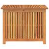 Garden Storage Box 75x75x58 cm Solid Acacia Wood