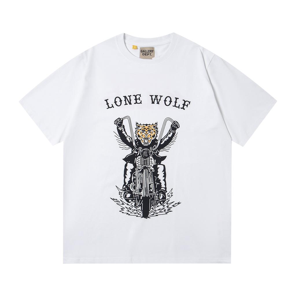 26SS Foreign Trade Gallery Dept T-Shirt Collection Gallery Casual Short Sleeve Men's and Women's Same Style Factory Spot Straight Hair
