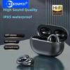 Øreklips Sportsøretelefoner Trådløse Bluetooth 5.3-hodetelefoner Smertefri Bruk av TWS-hodesett Vanntette støyreduksjon HiFi Stereo-ørepropper