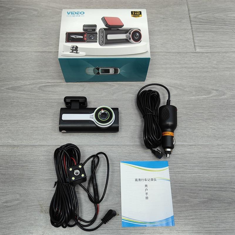 In Car, Out of Car, Rear of Car 3 Recording 1080P Infrared High-definition Driving Recorder