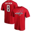 Alexander Ovechkin Washington Capitals GR8 Summer TShirt Red Men and Women Short Comfortable Casual Sleeve Soft Vintage Tshirt