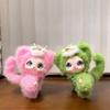 Cute Family Series Plush Cat Vinyl Doll Toys Keychain Pendant Backpack Decoration Gifts