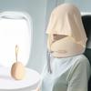 1pcs Memory Foam U Neck Pillow Portable Foldable Travel Pillow for Airplane Car Neck Support Pillow with Storage Box
