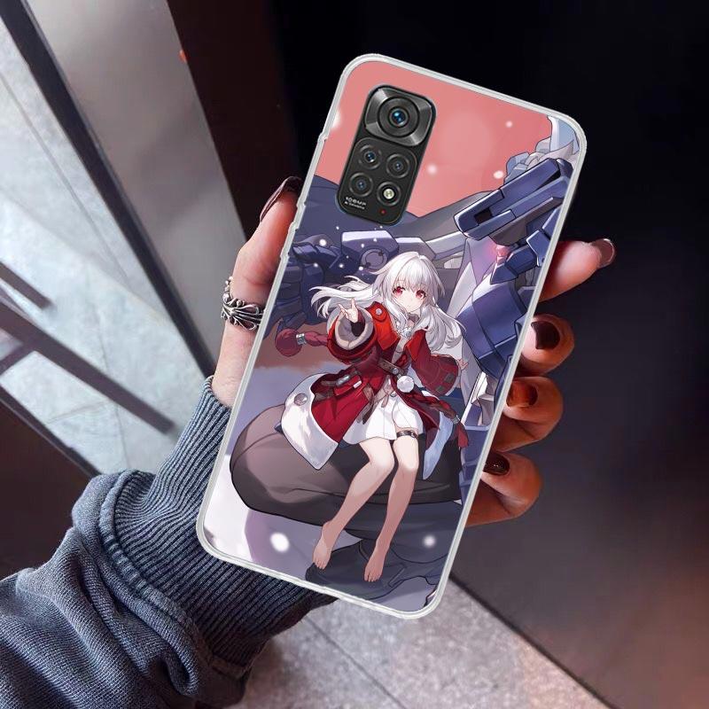 

Honkai Star Rail Clara Phone Case For Xiaomi Redmi Note 10 11 12 13 14 15 Pro Plus 11S 12S 14S 11T 11E 10S Soft TPU Back Cover R Note 14 Pro Plus