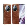Huawei MateX6 Phone Case, Watch, Decompression Lens X5, Electroplated X3, Business Center Axis Anti-drop Men's Leather Case