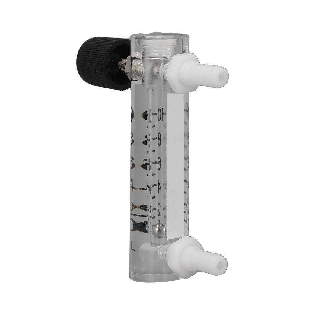 Panel Type Flow Meter 0‑10LPM Acrylic Gas Flowmeter Tester for Measuring Control