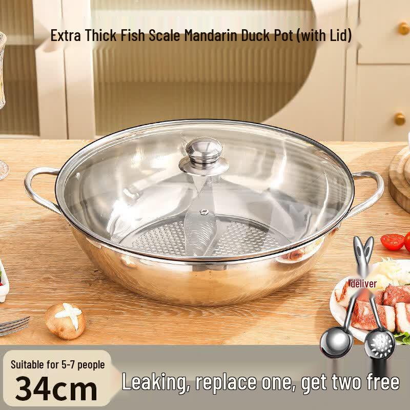 Qiwei 316 Stainless Steel Multi-Purpose Pot