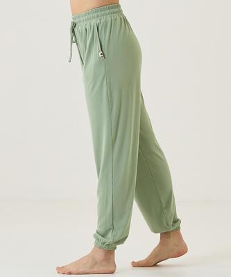 Seutoliyoga Bamboo Soft Ribbed Jogger Pants