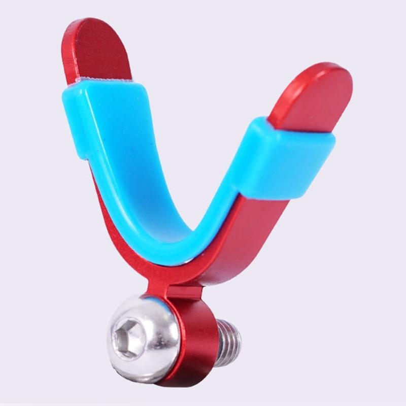 Fishing Pedestals Rod Bracket Head 8mm Thread Fishing Rod Support Stand Head Aluminum Rod Holder Head V-Shaped