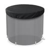 Effortless Storage Ice Bath Cover Fits Most Round Tubs Waterproof and Debris Resistant for Post Workout Recovery
