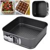 1Pcs Carbon Steel Baking Mould Leakproof Cake Mould Durable Cake Baking Pan  for Home Kitchen Bakery