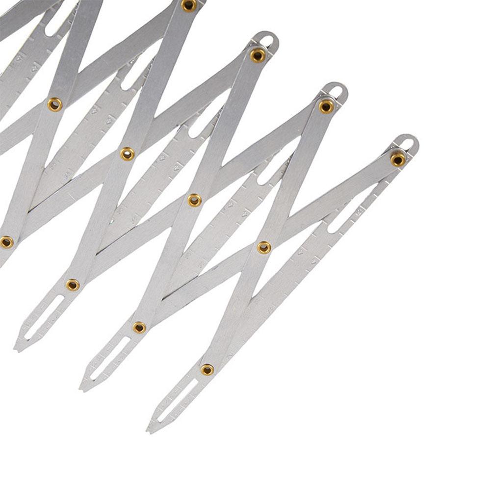Equilateral Measuring Tool for Seamless Curtain and Zipper Positioning