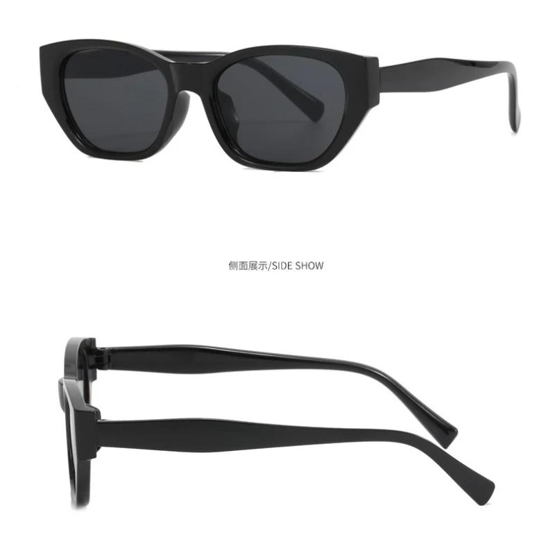 New Trendy European American Cat Eye Sunglasses Woman Fashionable Sunglassess Man Outdoor Skiing Casual Sunglasses