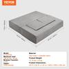 Modular Kids Play Couch 4Pcs DIY Creative Child Sectional Sofa Dark Grey