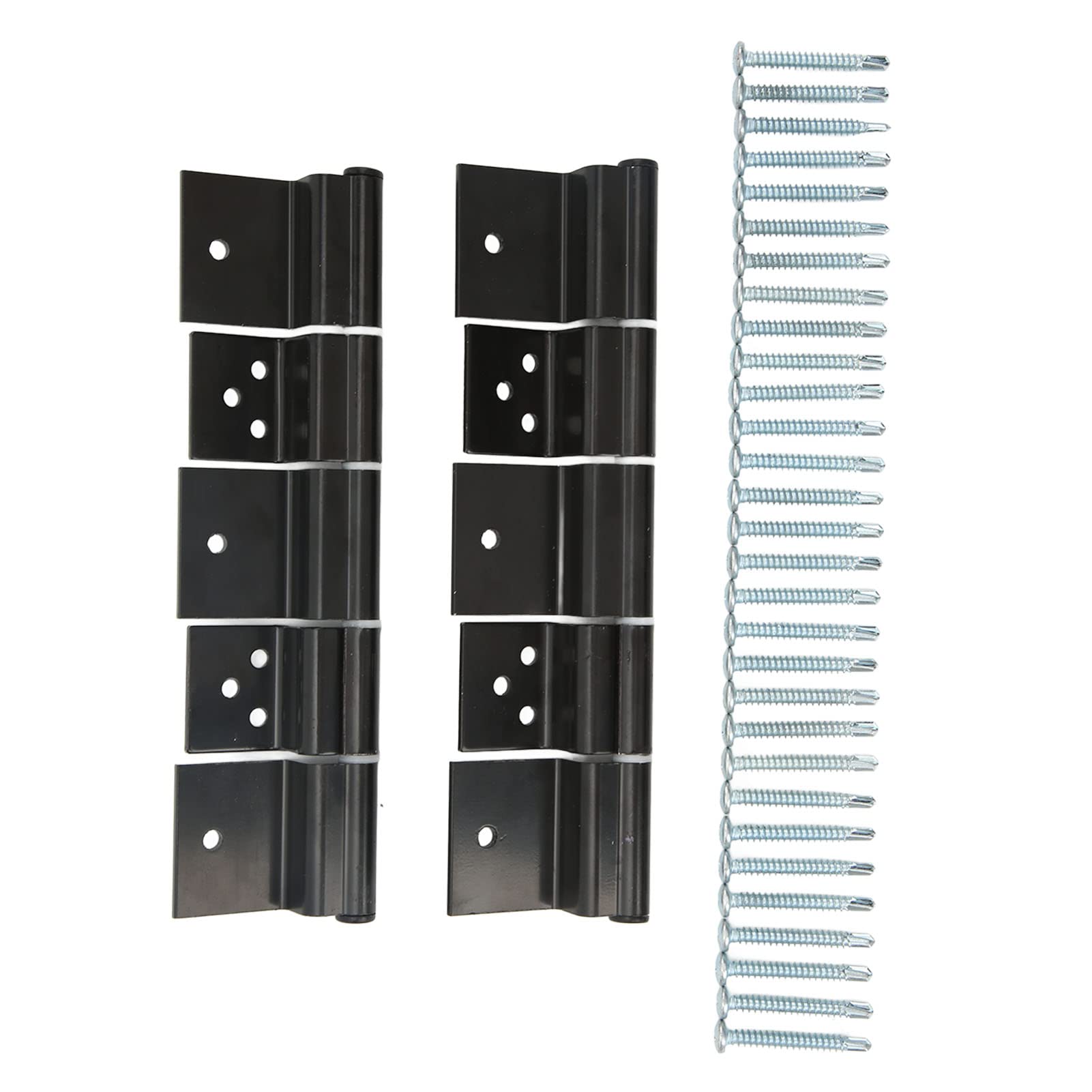 

Петля входной двери автодома Комплект фрикционных петель входной двери автодома Легированная сталь Черный 5 колес для прицепа для путешествий, кемпера