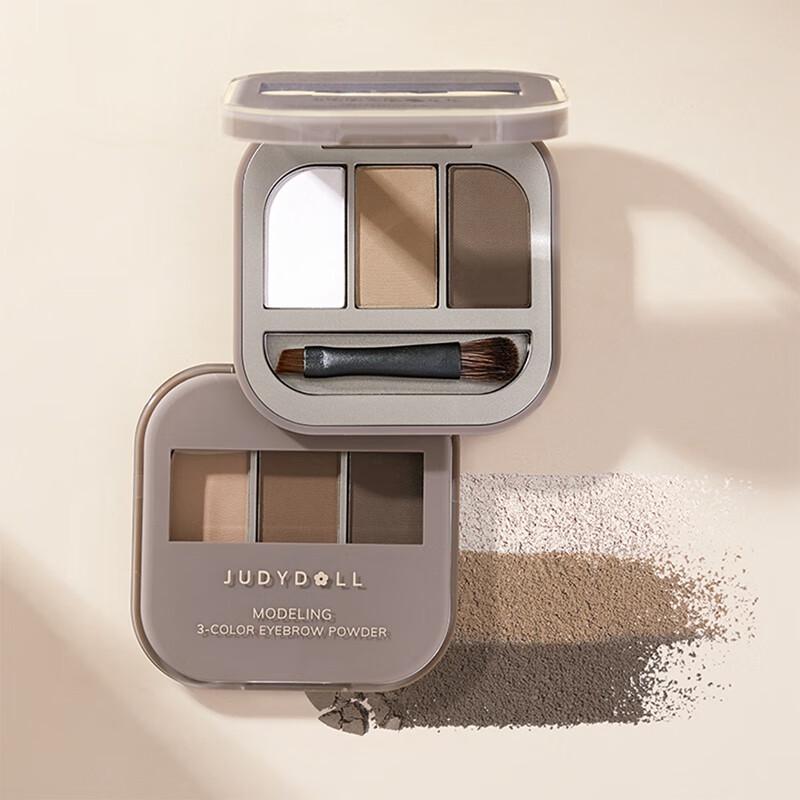 Judydoll Three-Color Eyebrow Powder