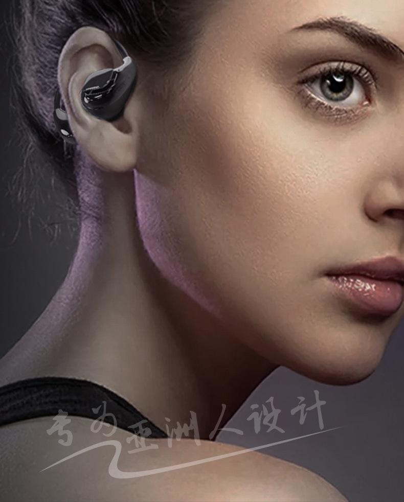 YX46 Bluetooth Earbuds: Long-lasting Battery, True Wireless, In-ear with Coco Style Lanyard.