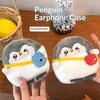 Soft Fluffy Plush Penguin Coin Purse Cartoon Keychain Holds Coins Zero Wallet Cute Mini Storage Bag Gifts For Kids Girls