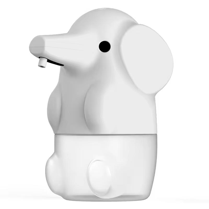 Dispenser di Sapone Elettrico da Parete a Forma di Elefante - Dispenser di Sapone Liquido Elettrico Resistente con Erogazione Automatica del Liquido