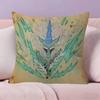 Game M-monster Hunter Wilds Cushion   Office Cushion Pillowcase Car Cushion Cover45X45CM Lumbar Pillowcase Sofa Pillowcover