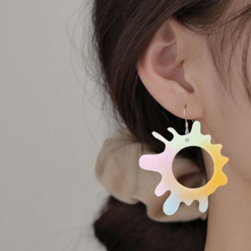 Moon Leaf Earring Resin Molds Jewelry Epoxy Resin Silicone Mould for Necklace Earrings Keychain Pendant  Crafts