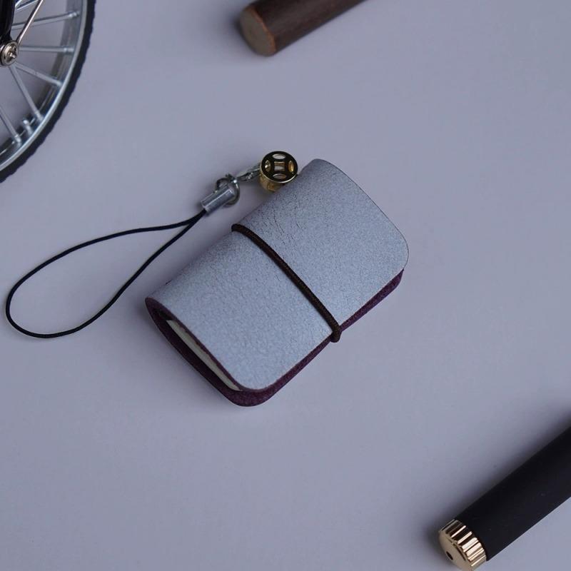 32 Листа Мини-Блокнот Брелок Скетчбук Портативный Ручной Блокнот на Кольцах Многоцелевой Портативный Карманный Блокнот