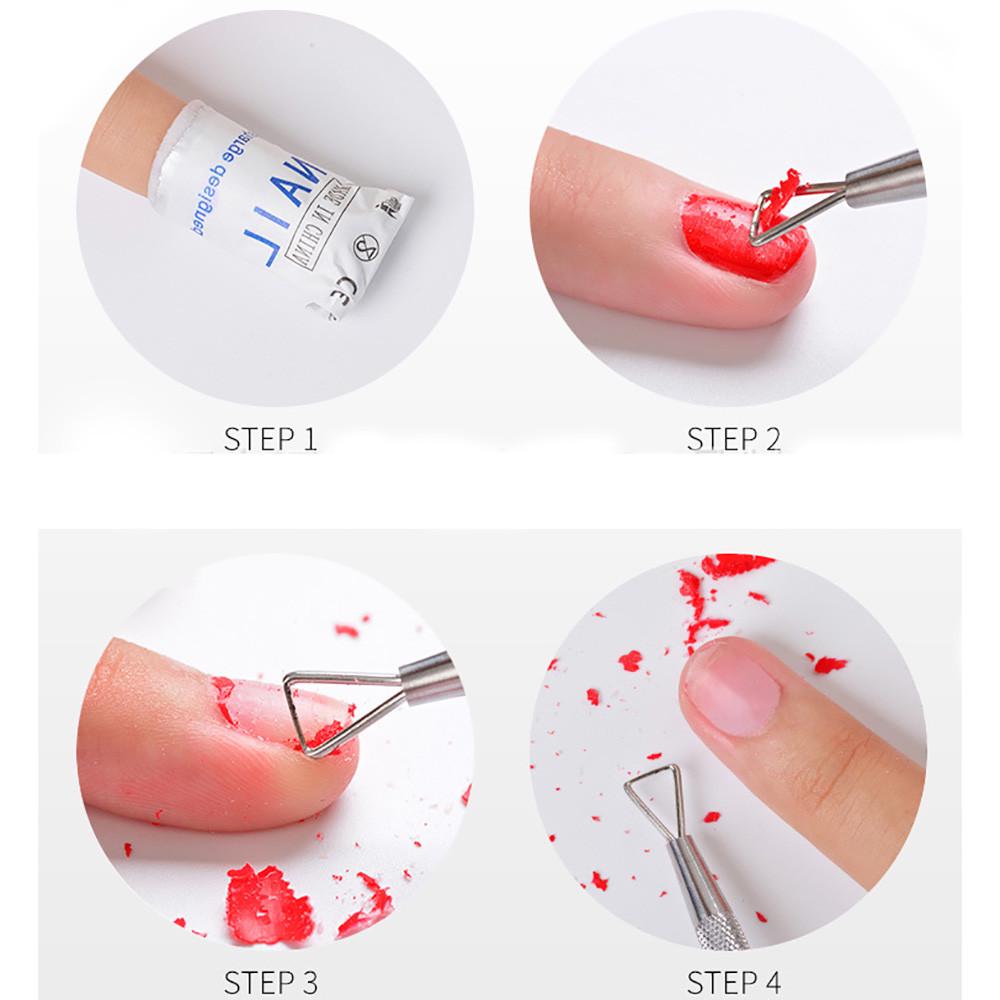 (Nikita) 1PC Nástroj na zastřihování nehtové kůžičky UV Gel Polish Soak Off Remover Manikúra na nehty