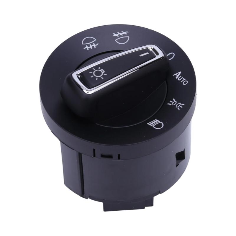 Headlamp Control Knob Repair Part 5G0941431AF for Dashboard Light Operation, ABS Housing Part for Selected Vehicle Models, Single Unit for Daily