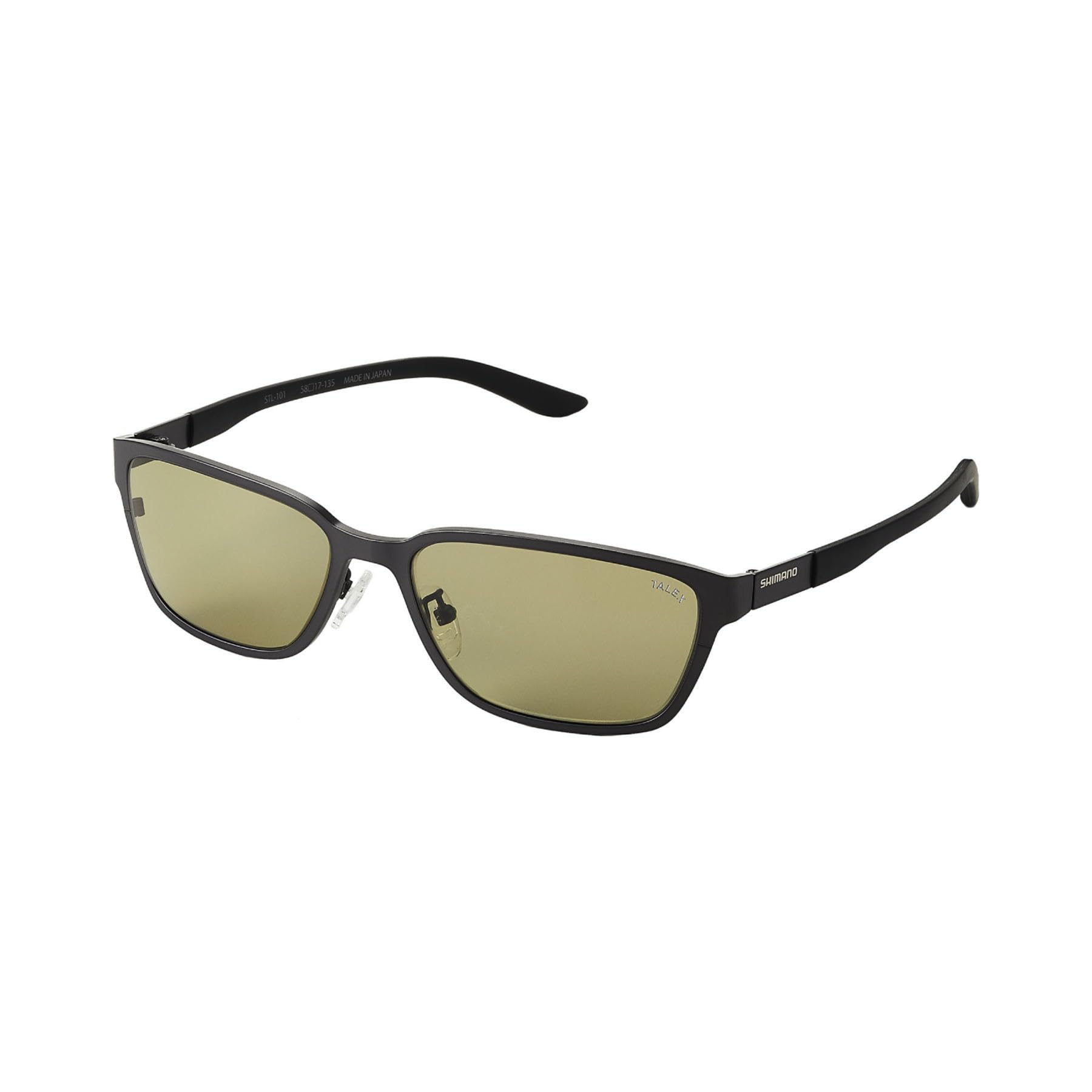 

Shimano TrueView Sports Polarized Fishing Matte Smoke Gray UJ-101V Sunglasses, STL101,