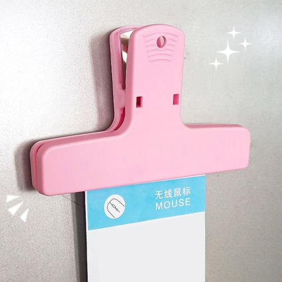 Refrigerator Magnetic Clip Non-Slip Design Portable Widely Used Heavy Duty Whiteboard Fridge Magnetic Clamp