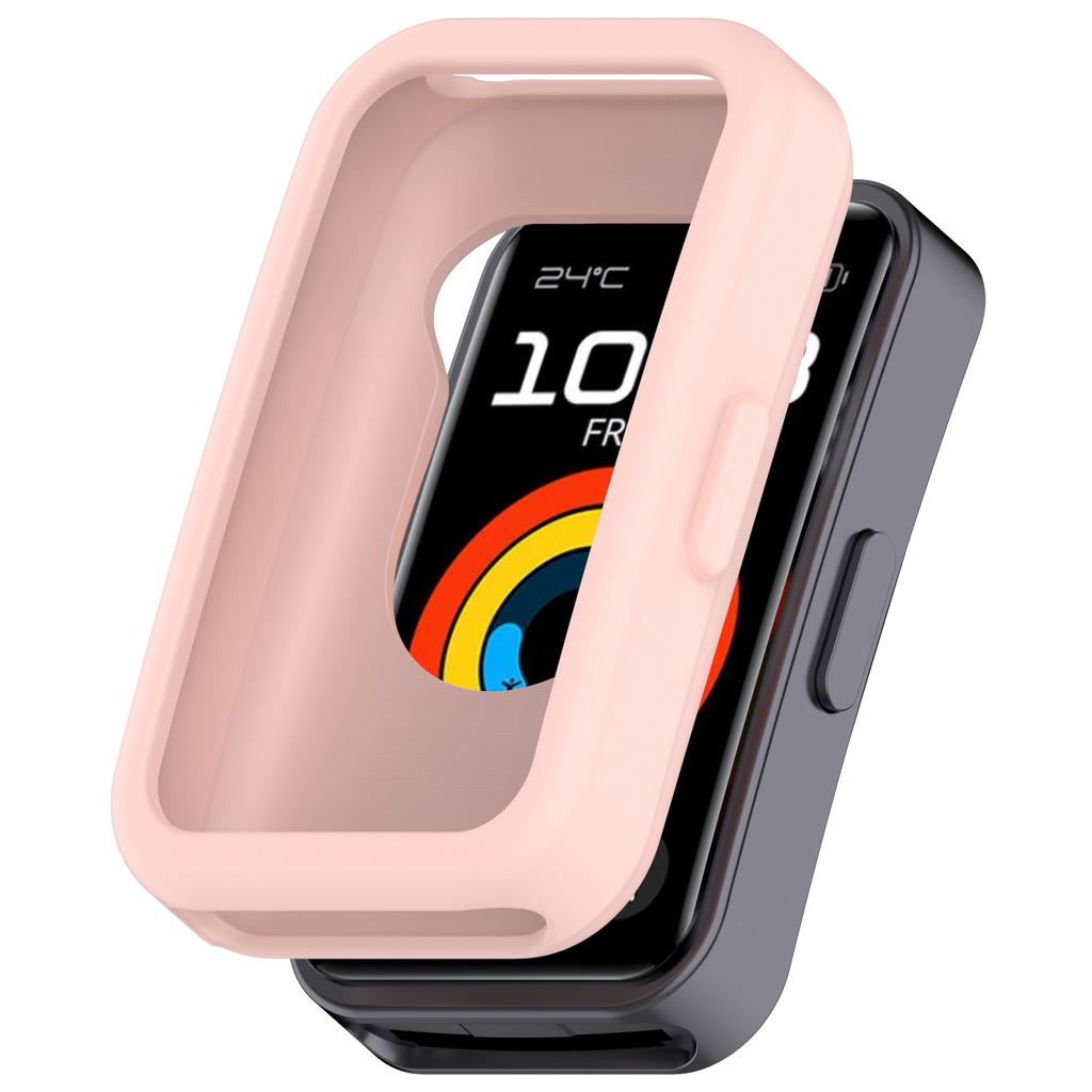 For Huawei Band 9/Band 8 Watch Case Soft Silicone Hollow Watch Frame Cover