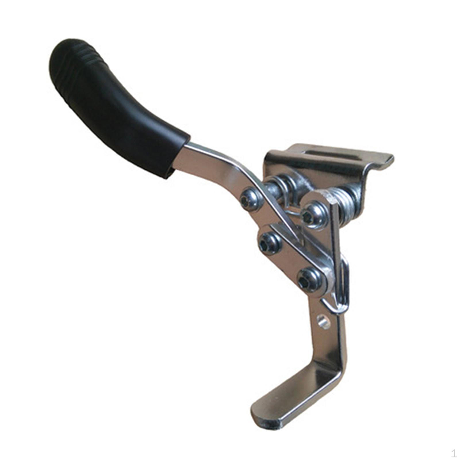 Ручной тормоз для инвалидной коляски Прочный алюминиевый сплав для взрослых Запасной инструмент Left