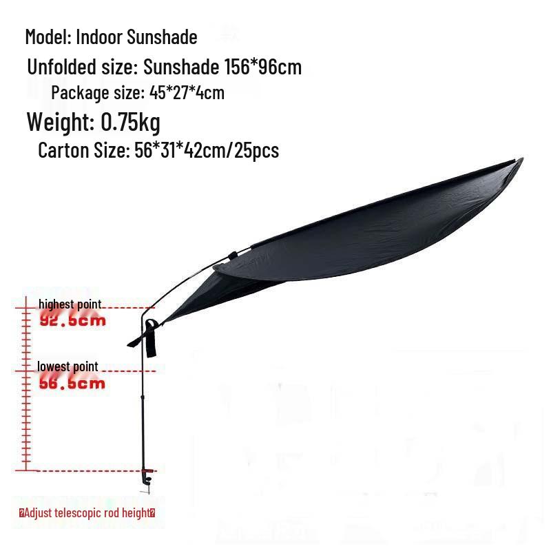 Office Sunshade Magic: UV & Wind Blocker for Privacy and Sun Protection