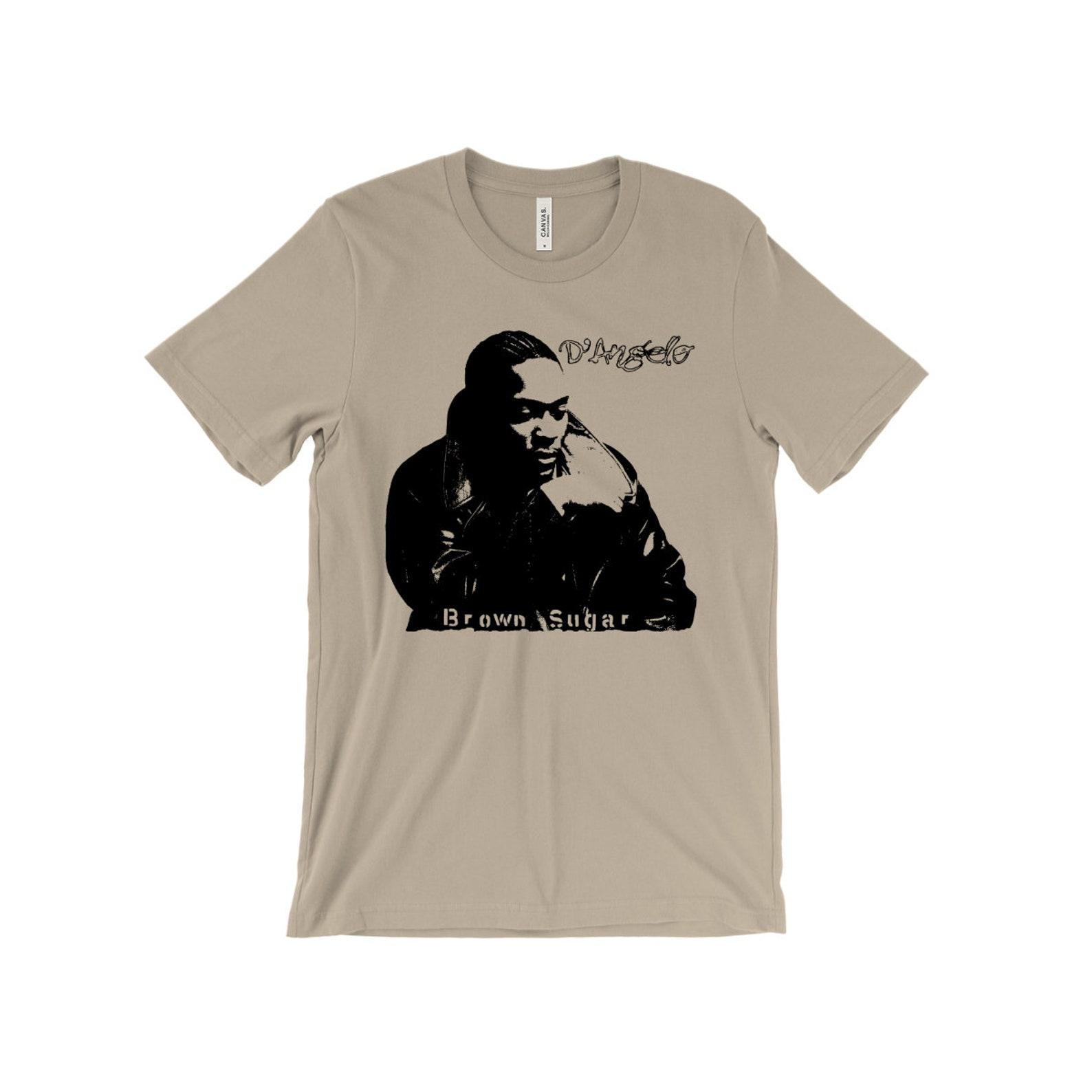 D angelo T-Shirt - Brown Sugar - Tour Tee - Concert Merch - Vntg Rap Tee - 90s rnb 2000 s music - Neo Soul - Music T-Shirt 3XL