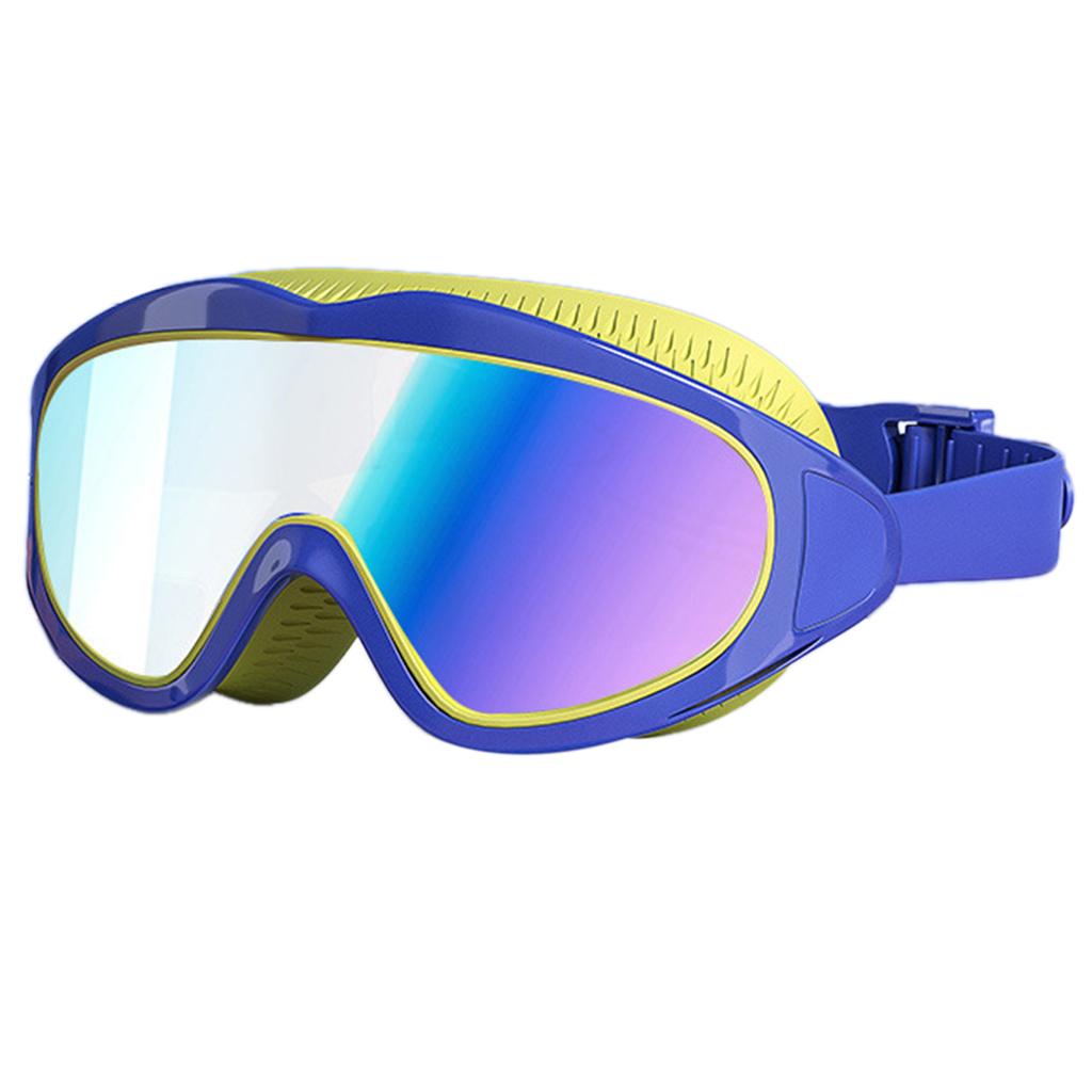 Children Swim Goggles UV Resistant Anti-Fog Transparent Large Frame Swim Glasses Diving Water Eyewears For Water Sport Training