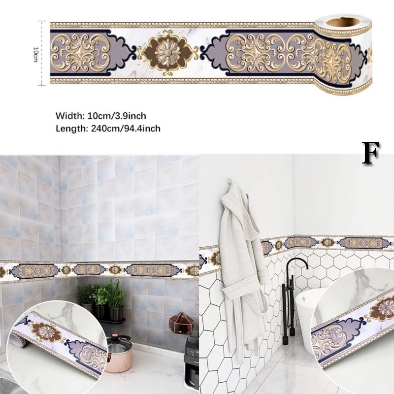 Auto-adeziv bordura de perete autocolant tapet autocolant Home Decor Auto-adeziv linie de talie