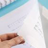 Flexible 20 Pages Piano Music Score Folder A4 Music Book Clip Sheet Note Folder Piano Paper Sheets Music Binder For Practice