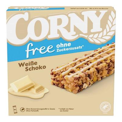 Corny Sugar-Free White Chocolate Cereal Energy Bar 6X20G