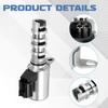 2 PCS Engine Variable Valve Timing (VVT) Solenoid 23796JK20B for EX35 G25 G37 Q50 QX70 370Z GT-R M35 FX37 FX35 EX35