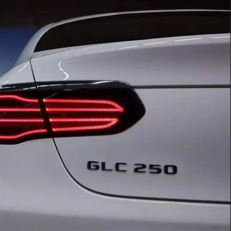 Tailgate Decal New Style Rear Trunk Badge Emblem For GLC X205 X253 W253 GLC43 GLC63 GLC200 GLC220 GLC250 GLC260 GLC550