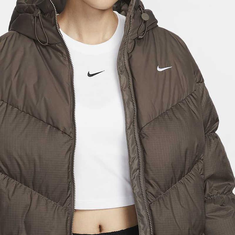 New Nike SportswearStorm-FIT Windrunner Down Jacket Women's Stone Gray HF7894-004