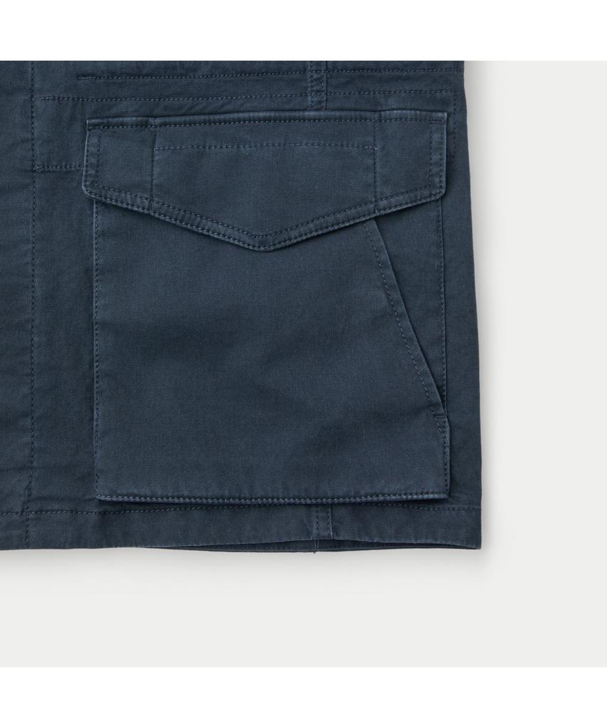 Series (Set Up) Washed 4-Pocket Oversized Field Jacket Sajas26141Nyx