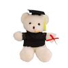 Bear Teddy Mortarboard Plush Stuffed Toy Doll Room Decor Birthday Kids Gift